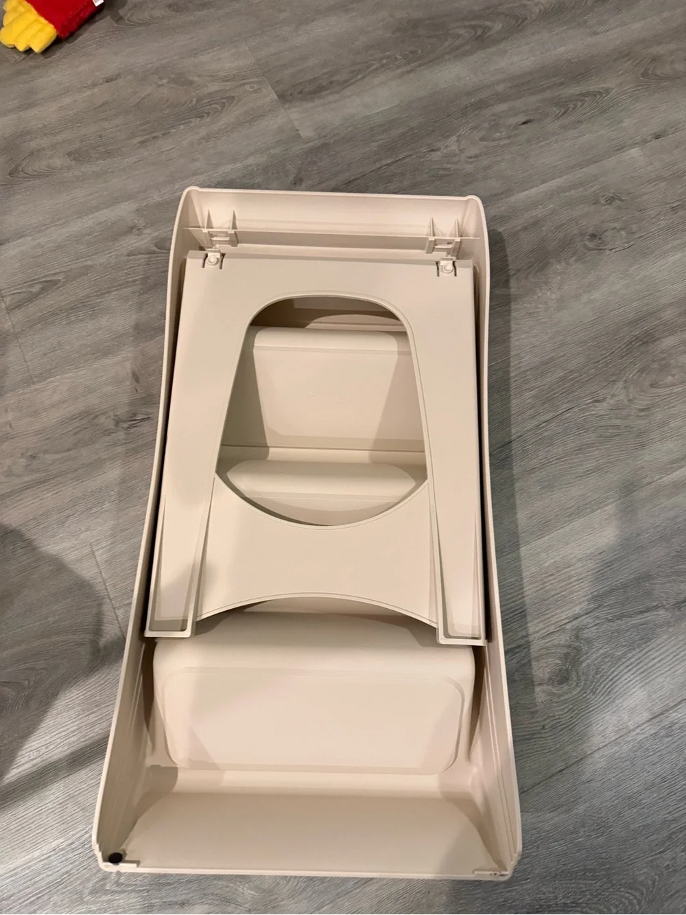 Pet Ramp with Beige Steps -